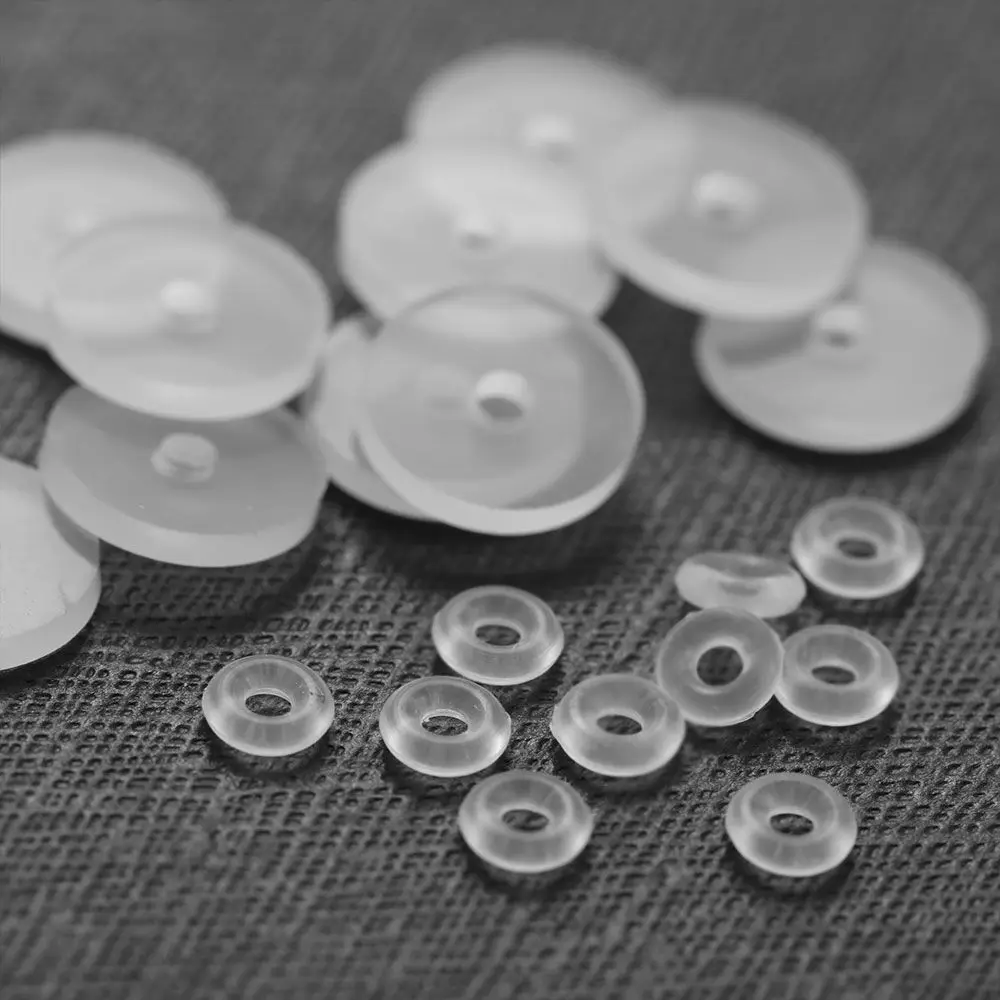 

Piercing Healing Silicone Discs Soft Anti Hyperplasia Anti-sagging Fixed Rings for Nose Ear Cartilage Soft Gasket Spacers body