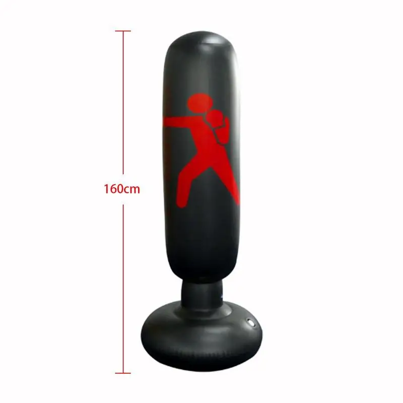 

Pvc Sandbag Inflatable Boxing Bag Foldable Tumbler Fitness Type Boxing Bag Training Punching Bag Z8U3