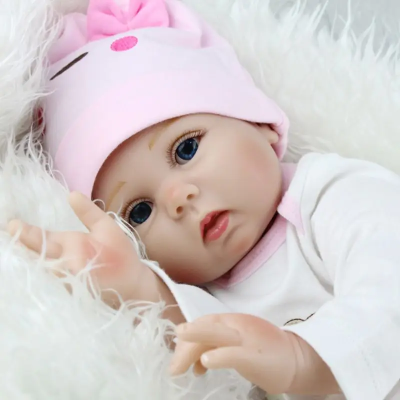 

Reborn Newborn Baby Realike Doll Handmade Lifelike Silicone R9JD