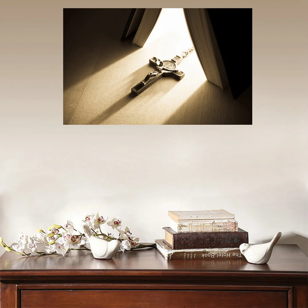 Настенная картина с изображением Креста абстрактная для спальни гостиной кухни
