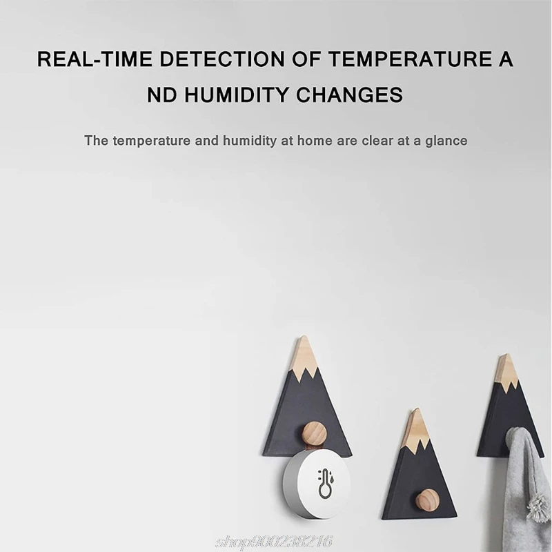 

Digital Hygrometer Indoor Outdoor Thermometer Wireless Bluetooth Temperature and Humidity Gauge Monitor Room J09 21 Dropship