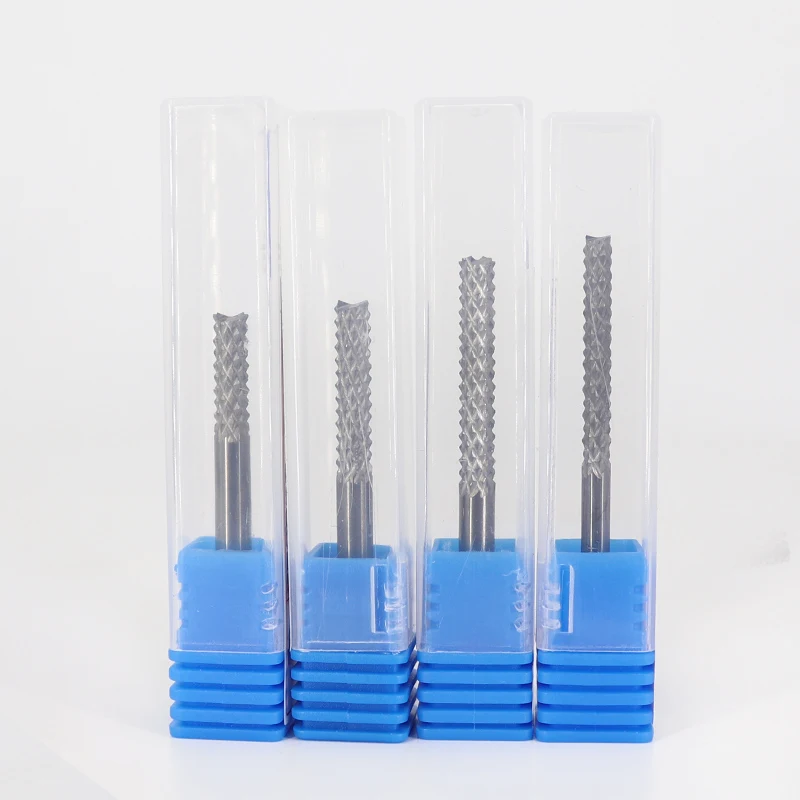 VACK 1 шт. карбидная Вольфрамовая фреза для лазерной резки Фрезы с ЧПУ