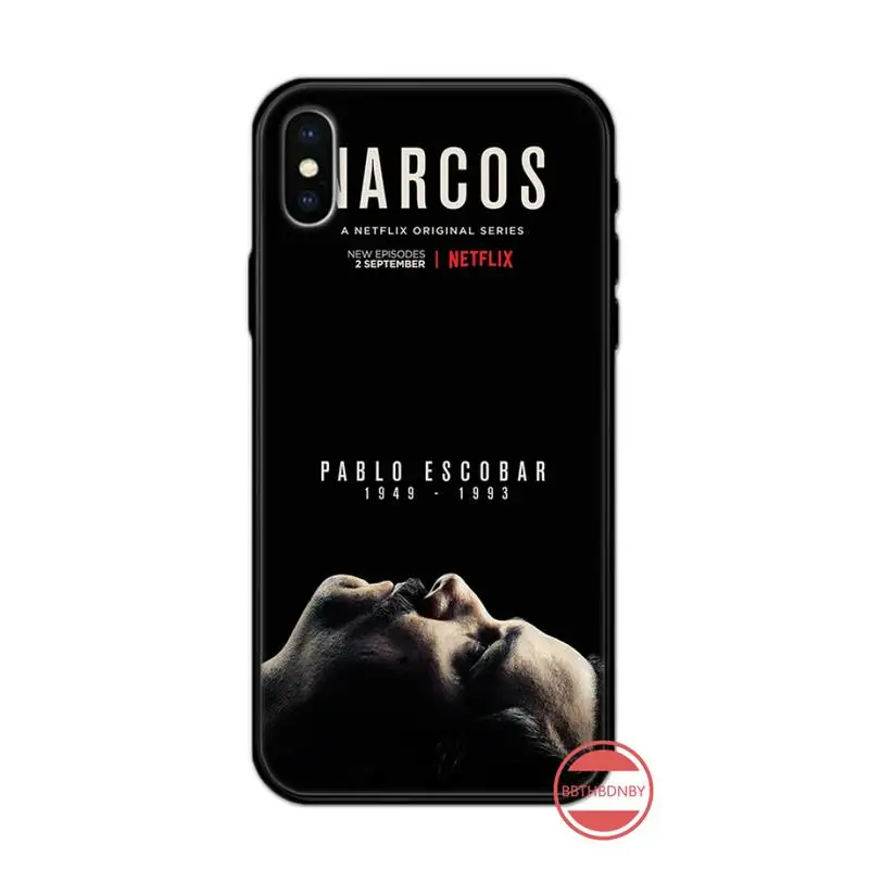 Мягкий чехол для телефона с принтом Пабло Эскобара из ТВ-сериала Narcos фото на