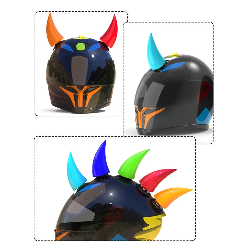 Рога для мотоциклетного шлема аксессуары рога дьявола мотокросса|Шлемы| |