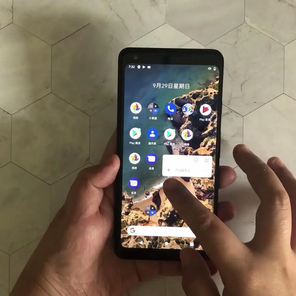 100% Оригинальный Amoled для Google Pixel 2 XL ЖК дисплей сенсорный экран 2XL дигитайзер в