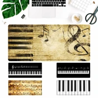 trend vintage music notes piano gaming mouse pad pc laptop gamer mousepad anime antislip mat keyboard desk mat for overwatch