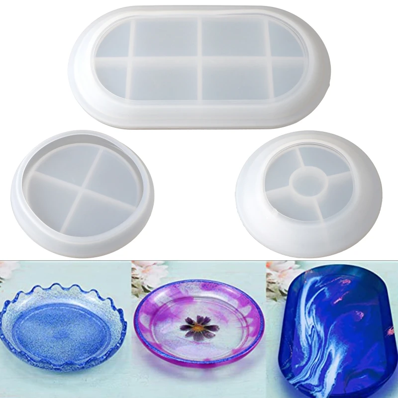

3 шт., силиконовые формы для подноса посуды
