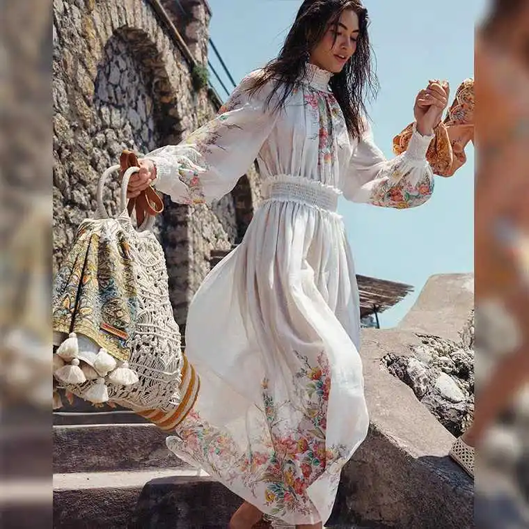 HAMALIEL модные осень зима шифоновые длинные вечерние платья взлетно посадочной Для