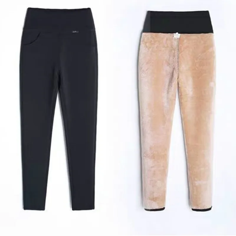 Женские бархатные брюки новинка зимние большого размера женская одежда с