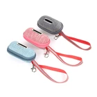 Портативный дозатор для мусорных отходов с веревкой, подставка для щенков, уличные принадлежности