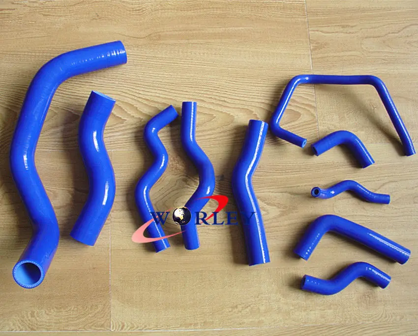 

For Nissan SILVIA/200SX RPS13/S14/S15 SR20 Silicone Coolant BLUE Hose
