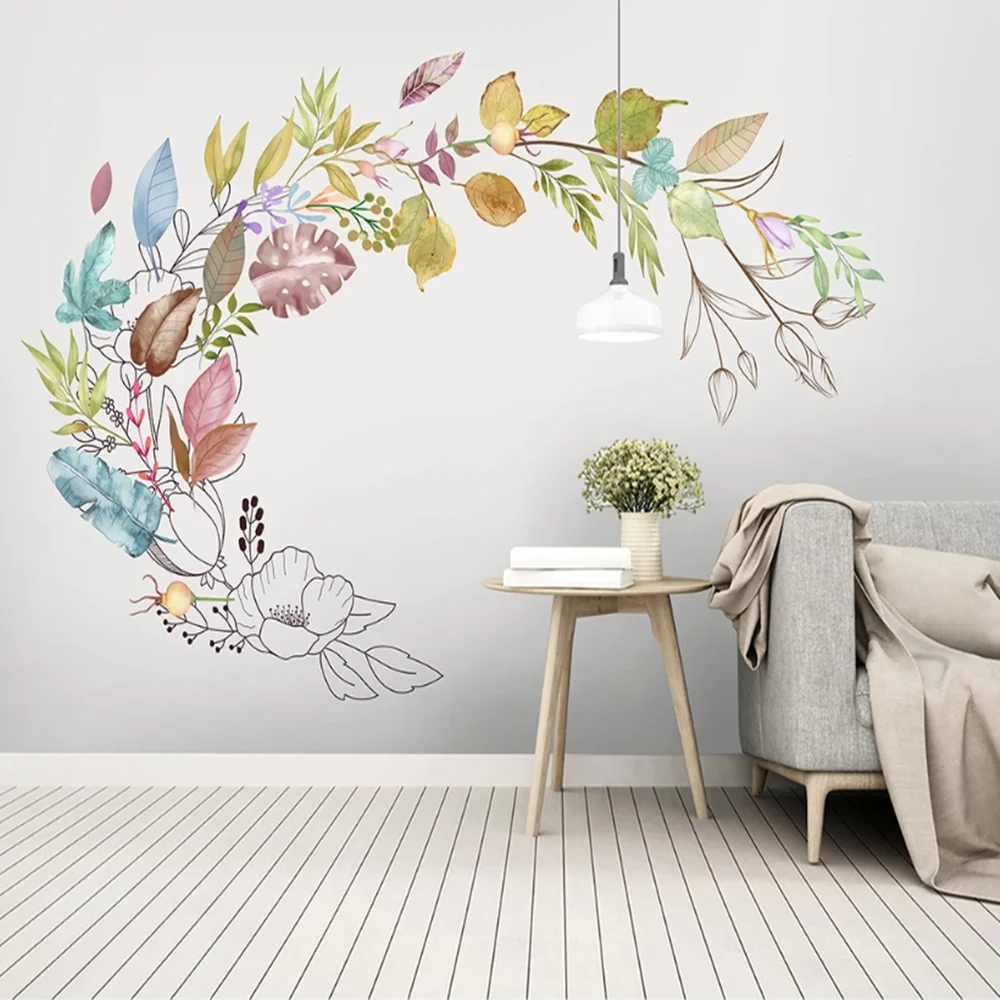 Milofi индивидуальная настенная бумага скандинавский простой маленький свежий