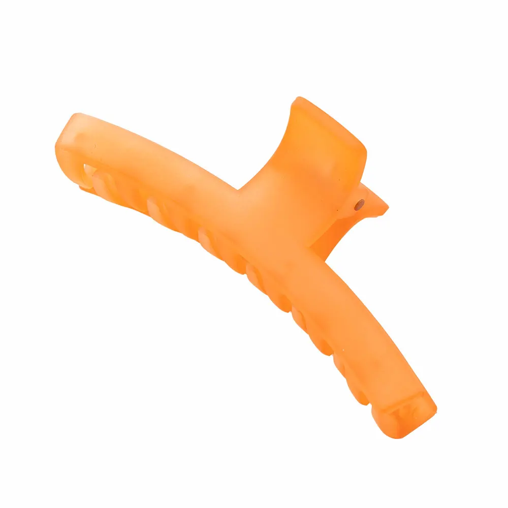 

Universal Simple Japanese Style Arc Acrylic Ladies Big Hairpin Grasp 8 Colors Available