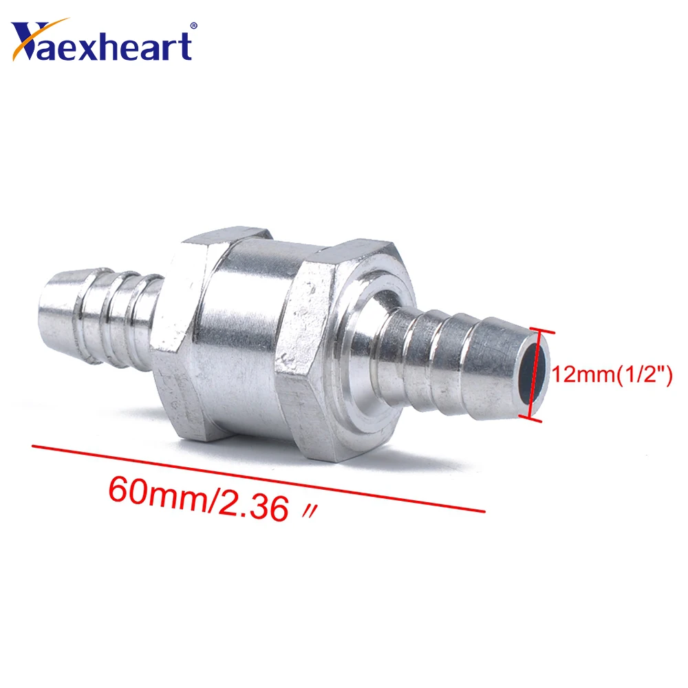 12 мм 1/2 дюйма встроенный обратный клапан для топлива дизельного жидкого масла