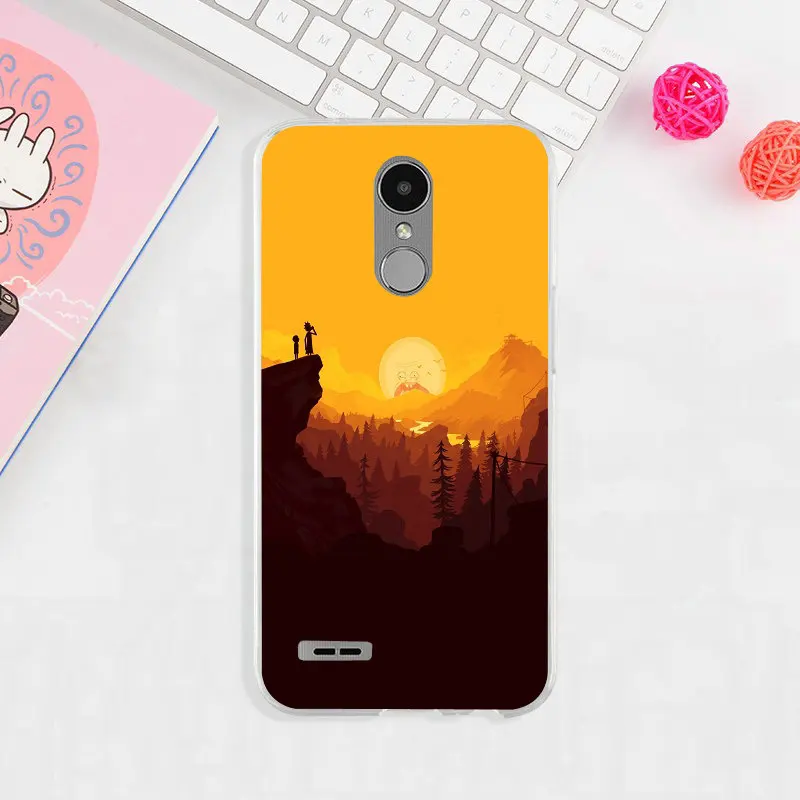 Мягкие чехлы для телефонов из ТПУ LG G2 G3 Mini G4 Stylus G5 G6 G7 ThinQ K4 K7 K8 K10 2017 2018 Firewatch горный