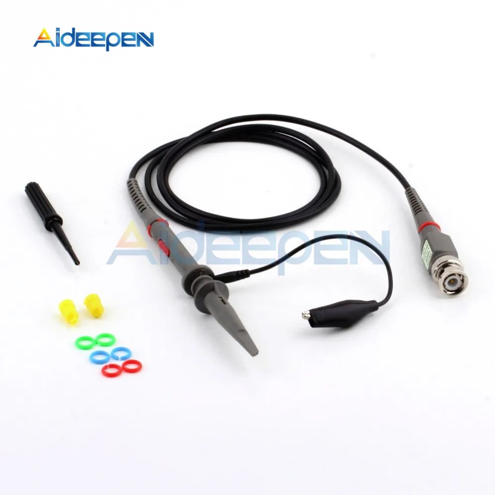 P6100 Probe Цифровой осциллограф(Полностью Собранный)+ акриловый чехол+ DSO150 P6100 зонд для Arduino - Цвет: P6100 Probe