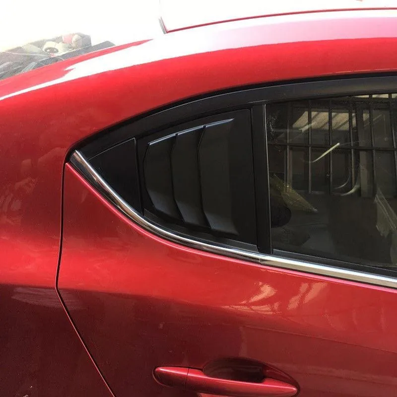 Стайлинг автомобиля черная наклейка на заднее стекло боковое окно жалюзи ковш