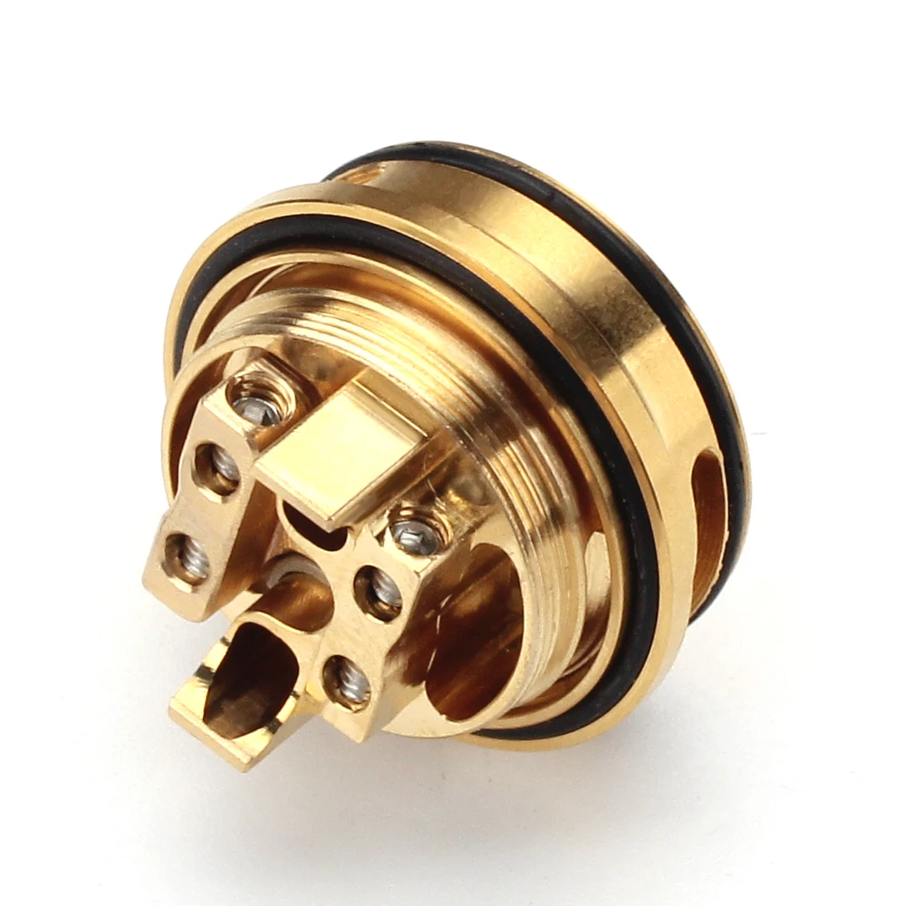 Атомайзер Coil Father SS RTA двойной 24 мм 3 мл стеклянная колба с верхней крышкой