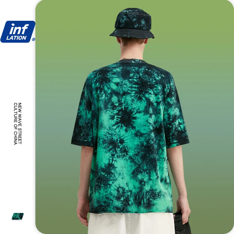 Мужская футболка с круглым вырезом и рукавом реглан в стиле хип-хоп | одежда