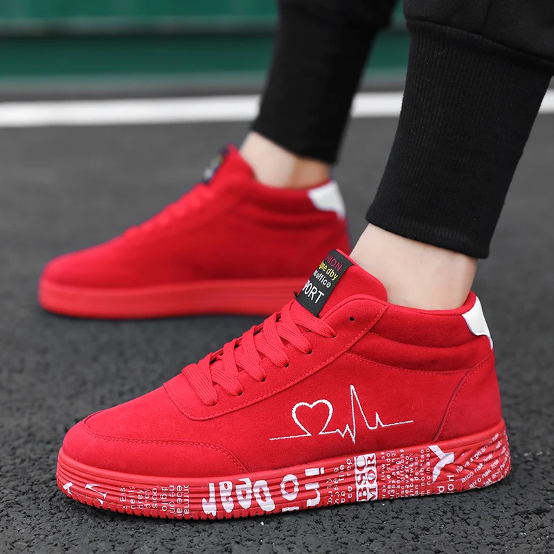 

Lovers Casual Shoes Breathable Lace Up Men's Running Shoes Street Women's Sports Shoes Unisex Casual Shoes Men Sneakers 35-44