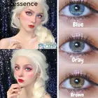 Цветные контактные линзы для глаз, 2 шт.пара, по рецепту русской серии, для близорукости, ежегодная косметика, биоэссенция для красоты