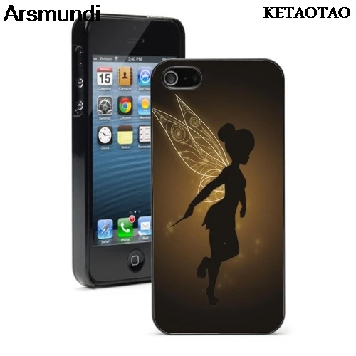 KETAOTAO Питер Пэн Тинкербелл телефонные чехлы для iPhone 4S 5C 5S 6S 7 8 Plus X Samsung S8 9 NOTE чехол