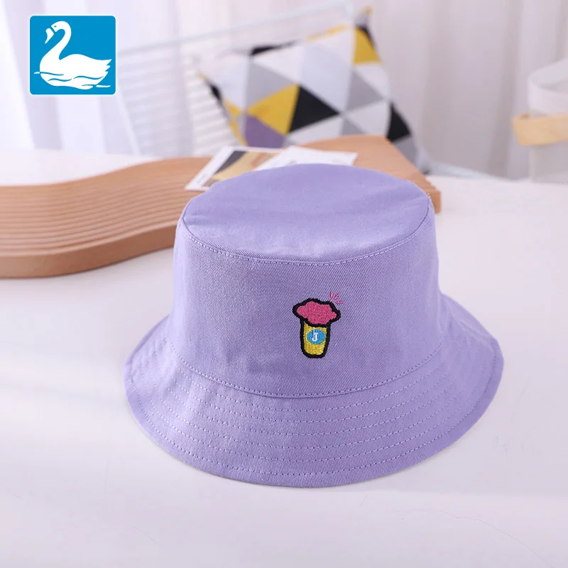 

2021 Panama Hat Children Hat For Children Summer Bucket Hat Children'S Double-Sided Panama Summer Cap For Girls Cap Child
