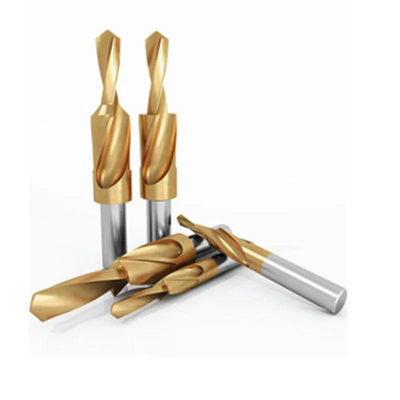 90 градусов HSS M2 титановое покрытие прямой хвостовик 2 шага шаг дрель M4/M5/M6/M8/M10 для