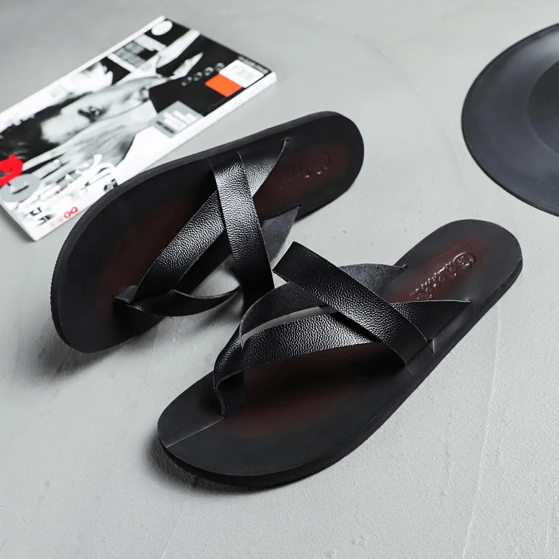 

Slippers For Men 2021 Men's Summer Sports Shoes Sandals Original Beach Trekking Man Gladiator Mules Sneakers Husband Clappers