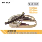 Ленточный шлифовальный станок, абразивные ленты 520 х20 мм330 х10 мм457 х13 мм для ленточного точильного станка P60-P320, 10 шт.