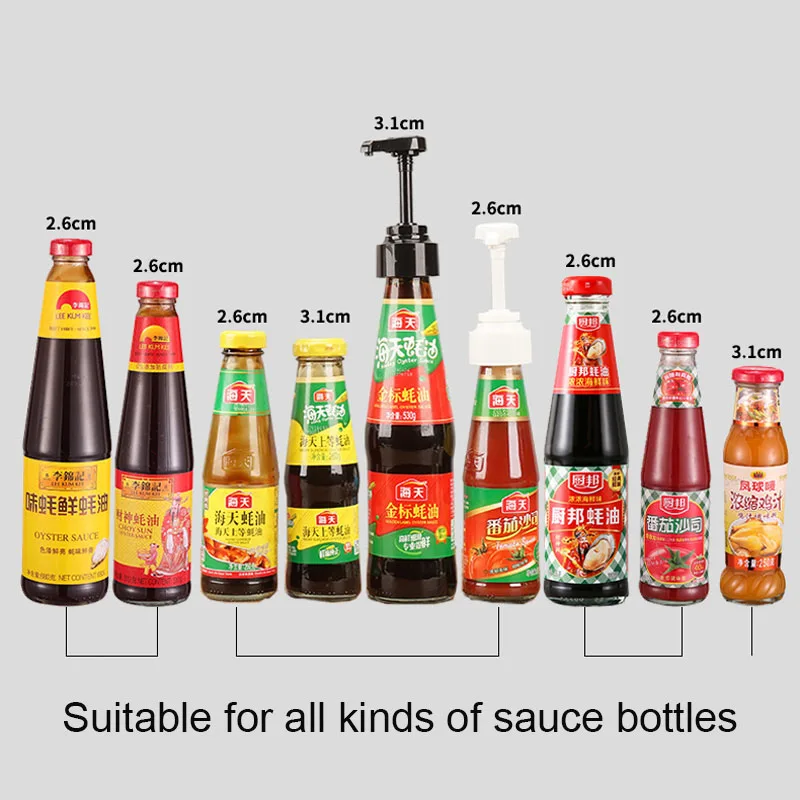 Пресс для бутылки соуса приправа контейнер специй выжималка насадка насоса