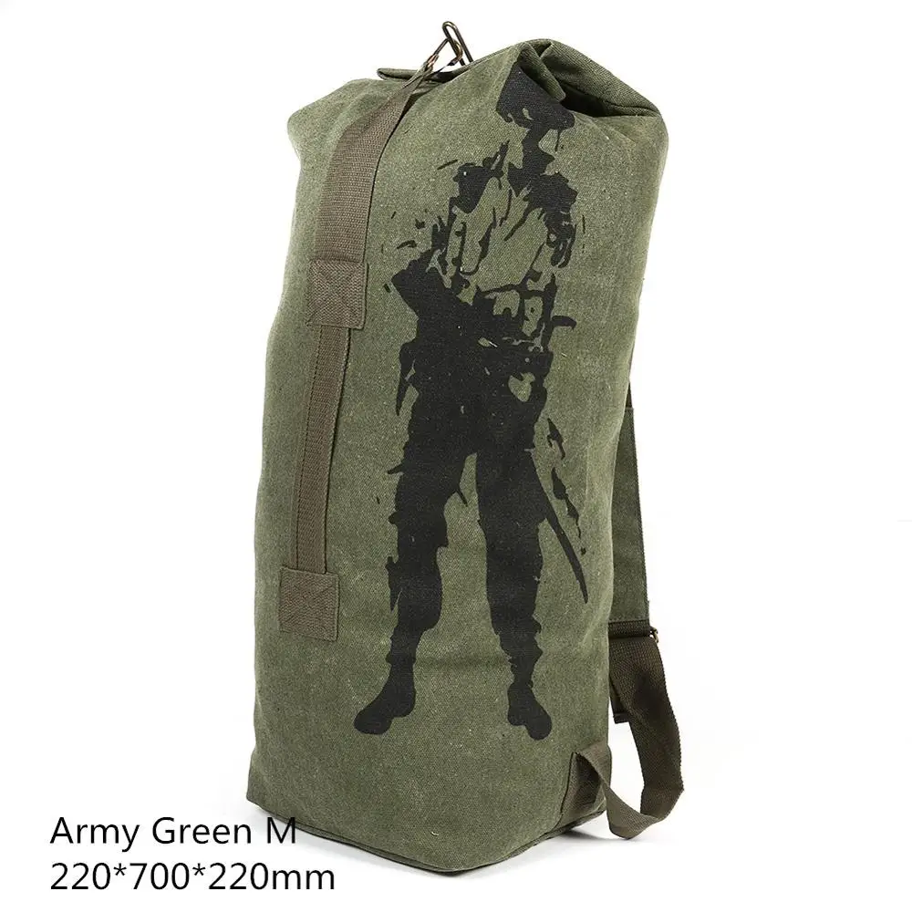 Army Green M Холщовый Рюкзак для скалолазания, Спортивная велосипедная сумка, рюкзак для походов на открытом воздухе, походная сумка для путешествий, рюкзак для скалолазания, оборудование - Цвет: Army Green M