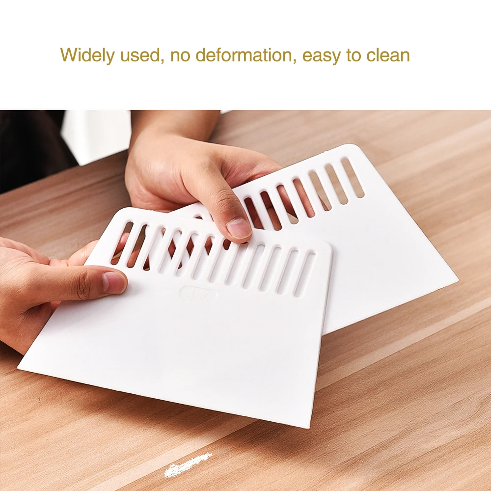 2 шт. трапециевидный пластиковый скребок для керамики | Дом и сад