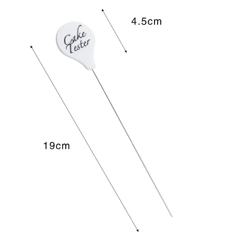 

Stainless Steel Cake Tester Needle Kitchen Baking Tool For Testing Biscuit Bread Cookie DIY