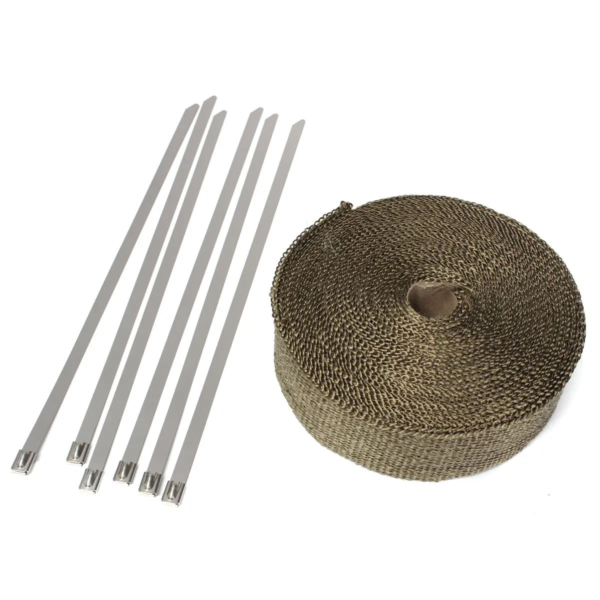 

15M*50MM Motorcycle Exhaust Thermal Exhaust Tape Header Heat Wrap Resistant Downpipe For Motorcycle Car Accessories
