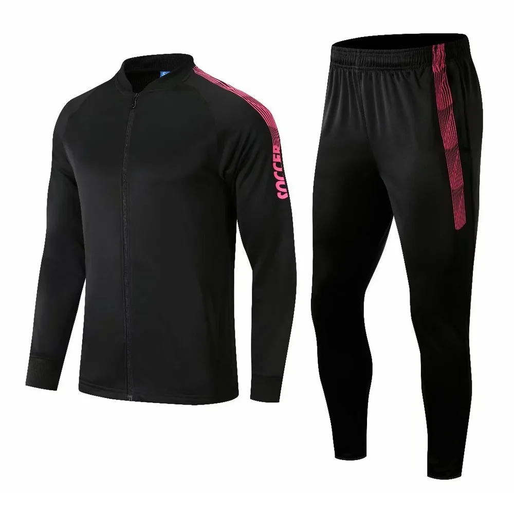 2019 зимние футбольные костюмы для мужчин и детей с длинным рукавом майки Детские