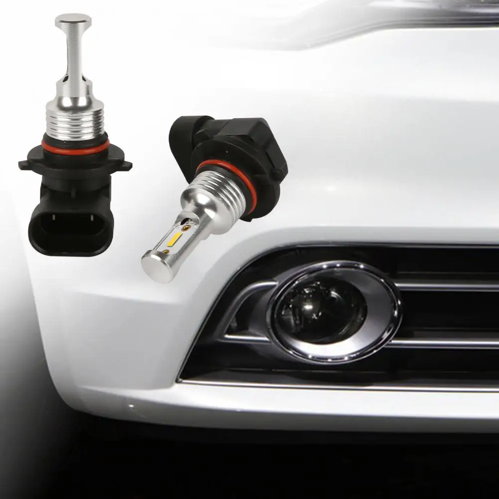 

2Pcs 9006 30W IP67 LED Fog Light Yellow Light Constant Current Waterproof Fog Lamp for Cars h4