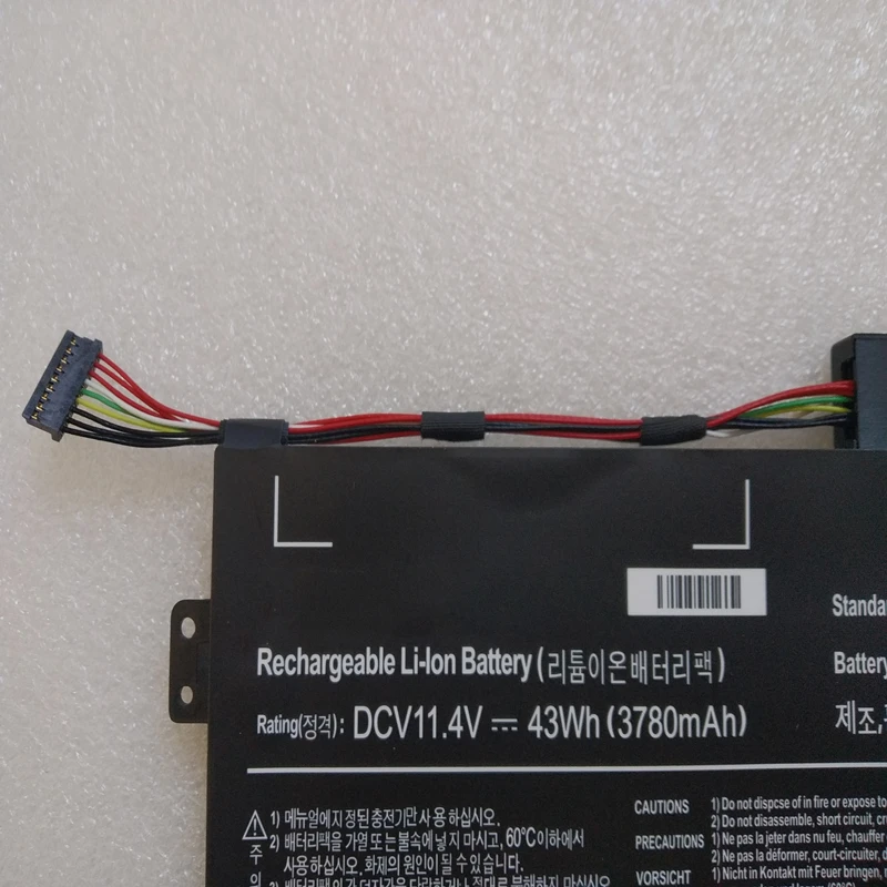 Новый оригинальный аккумулятор для ноутбука Samsung ATIV BOOK 4 NP370R4E NP370R5E NP450R4V NP470R5E NP450R4E