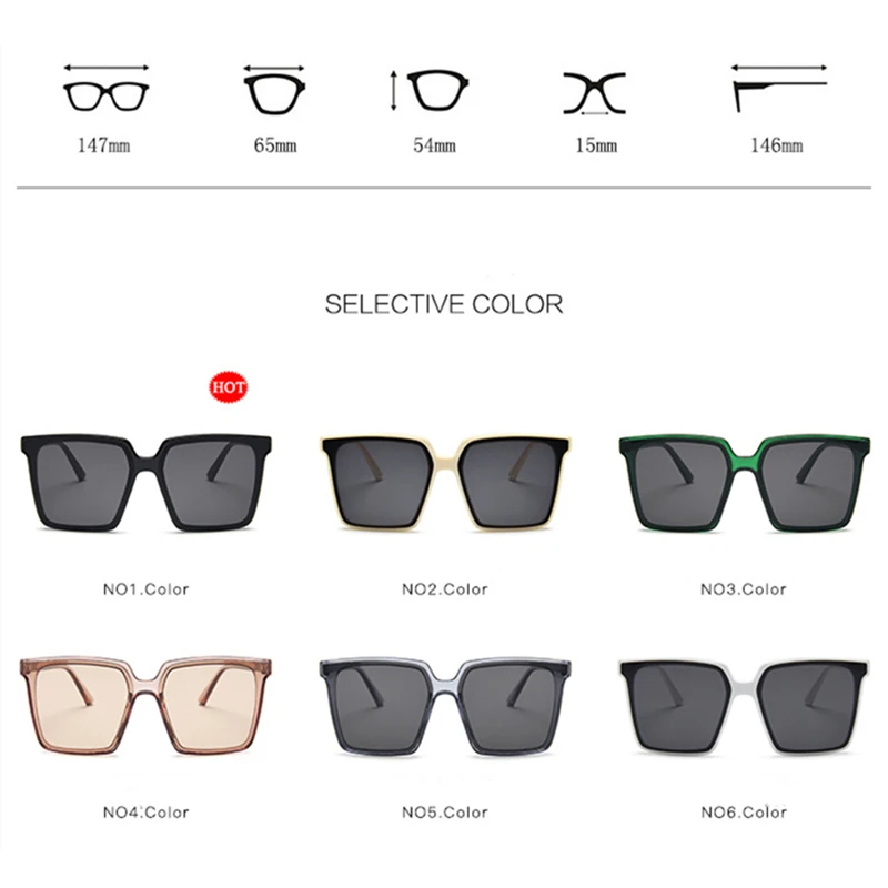 

Elegant Butterfly Shape Oversized Sunglasses For Women Girls Trendy PC Frame Decorative Sun Glasses For Seaside Travel