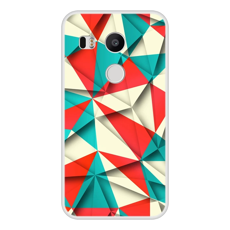 Чехол для Google Nexus 5x мягкий силиконовый чехол телефона из ТПУ с шикарным рисунком в