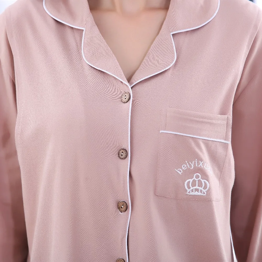 пижама для беременных кормления грудью ночное костюмы ночнушка женская в роддом