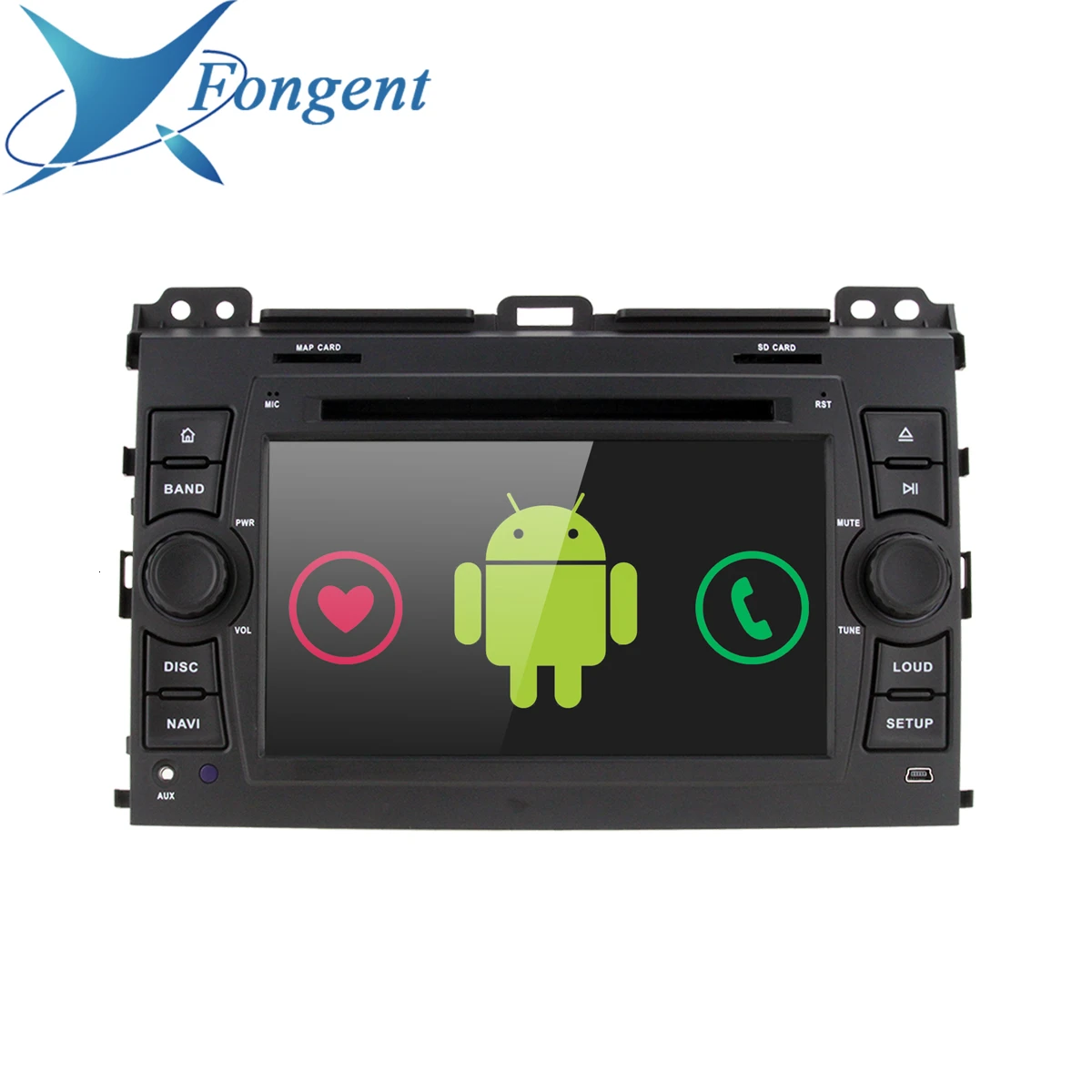 Android DVD мультимедийный стерео для Toyota Land Cruiser Prado 120 2003 2004 2005 2006 2007 2008 2009