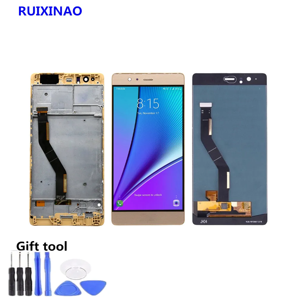 Для huawei P9 ЖК дисплей кодирующий преобразователь сенсорного экрана в сборе EVA L09 L19