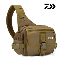 2022 daiwa new multi purpose fishing bag mens wear resistant waterproof shoulder crossbody waist pack travel sport camping bag