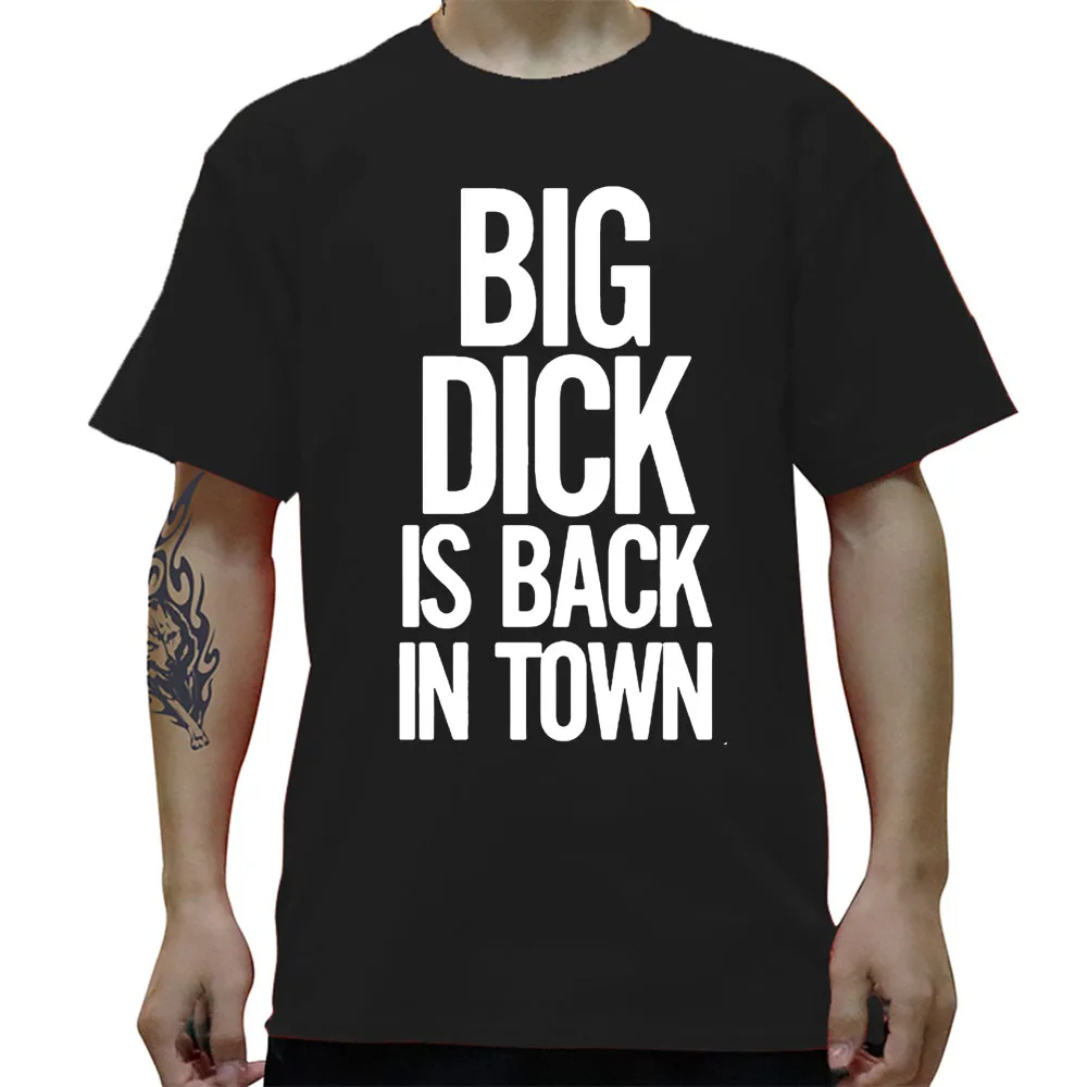 Футболка мужская с коротким рукавом забавный графический Рисунок большого