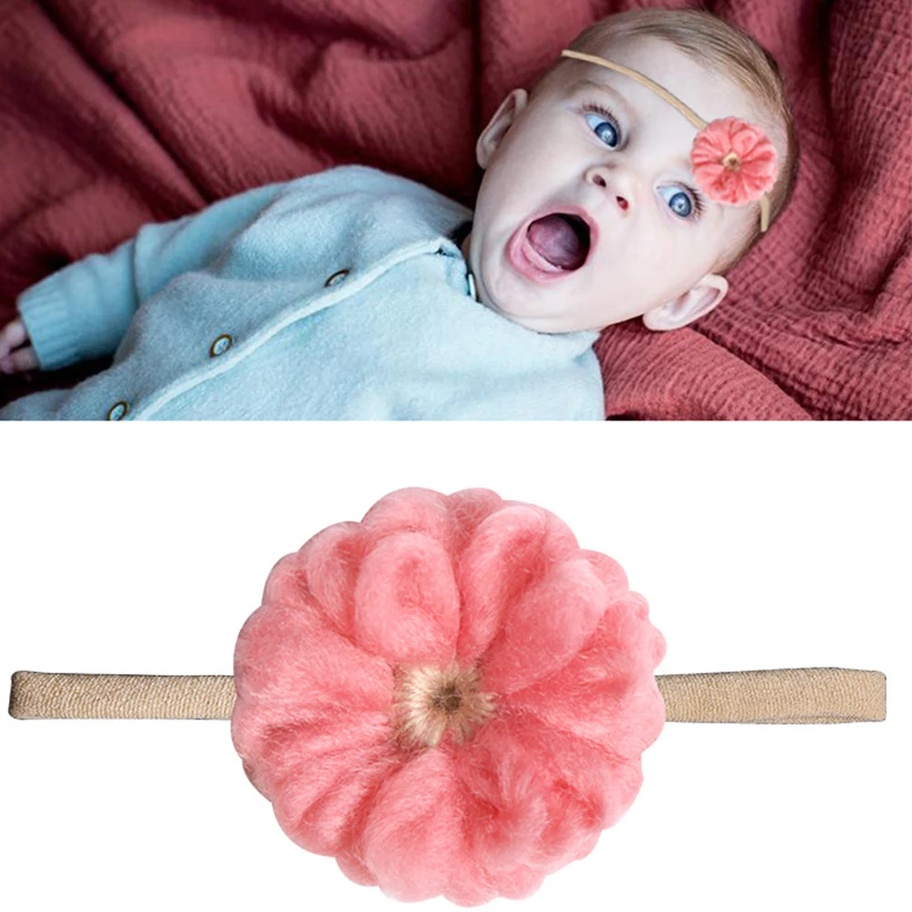 Diadema de tela con lazo para beb&eacute;, accesorios para el cabello, varios estilos, 10 colores, 1 unidad-4