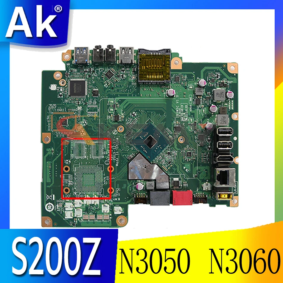 Akemy AIA30 IBSWSC V1.0 LA-C671P материнская плата для ноутбука Lenovo S200Z C2000 AIO 03T7438 100%