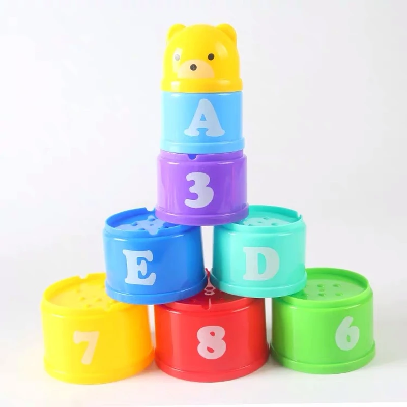 8 шт. Развивающие детские игрушки для детей в возрасте от 6 месяцев цифры буквы