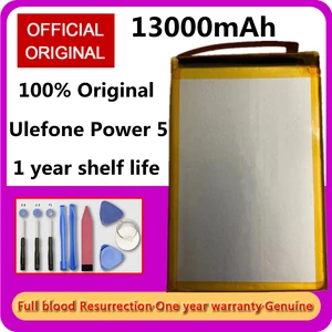 100 original battery ulefone power 5 3062 13000mah 6 0inch mtk6763 664g ulefone power5 mobile phone tracking tools free global shipping