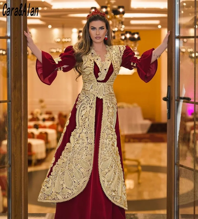 

Handmade Traditional Kosovo Dresses For Prom 2021 vestido De Fiesta De Boda Embriodery Evening Dress Celebrity Party Gowns